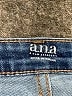 a.n.a. A New Approach Graphic Floral Blue Jeans Size 12 - photo 7