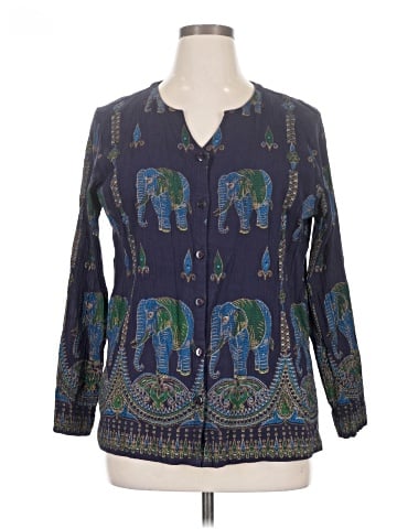 Serengeti Long Sleeve Blouse (view 1)