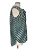 Merona Teal Sleeveless Blouse Size L - photo 4