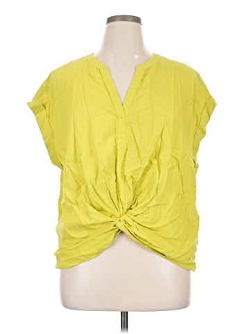 Marc New York Short Sleeve Blouse (view 1)