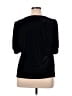 CeCe Black Short Sleeve Top Size XL - photo 2