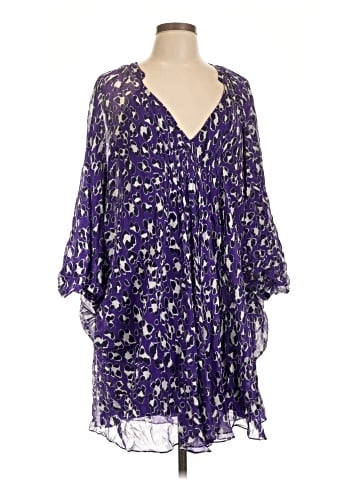 Diane von Furstenberg 3/4 Sleeve Silk Top (view 1)