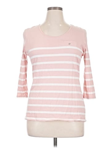 Liz Claiborne 3/4 Sleeve T-Shirt (view 1)
