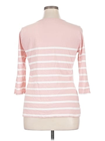 Liz Claiborne 3/4 Sleeve T-Shirt (view 2)