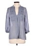 Joie 100% Silk Gray 3/4 Sleeve Silk Top Size XS - photo 1