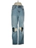 Madewell Color Block Blue Jeans Size 26 waist - photo 1