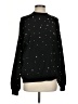 Crown & Ivy Stars Black Pullover Sweater Size S - photo 1