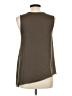 ISSI 100% Polyester Gray Sleeveless Blouse Size L - photo 2