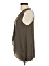 ISSI 100% Polyester Gray Sleeveless Blouse Size L - photo 5