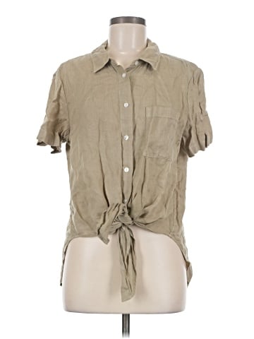 Theory Short Sleeve Blouse (view 1)