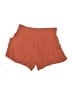 PrAna 100% Tencel Solid Orange Shorts Size M - photo 2