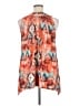Great Northwest Indigo 100% Polyester Orange Sleeveless Blouse Size 1X - photo 2