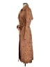 Express 100% Cotton Brown Trenchcoat Size M - photo 5