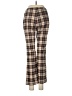 Altar'd State Plaid Brown Casual Pants Size M - photo 2