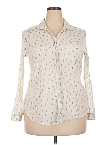 Eddie Bauer 3/4 Sleeve Blouse (view 1)