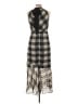 Sam Edelman Houndstooth Black Cocktail Dress Size 10 - photo 2