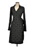 Express 100% Polyester Black Casual Dress Size 7 - photo 1