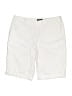 Eddie Bauer 100% Cotton Solid White Khaki Shorts Size 8 - photo 1