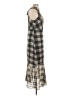 Sam Edelman Houndstooth Black Cocktail Dress Size 10 - photo 4