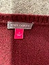 Vince Camuto Solid Burgundy Pullover Sweater Size S - photo 7