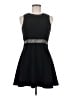 BCBGeneration 100% Polyester Solid Black Cocktail Dress Size 6 - photo 1