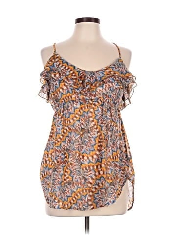 Lily White Sleeveless Blouse (view 1)