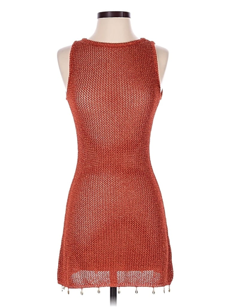 Pre-owned Runaway Cocktail Dress In Orange
