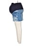 Pink Blush Blue Denim Shorts Size 2 - photo 5