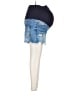 Pink Blush Blue Denim Shorts Size 2 - photo 4