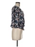 Sienna Sky 100% Polyester Floral Blue 3/4 Sleeve Blouse Size M - photo 4