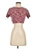 Missguided Pink Short Sleeve Top Size 2 - 4 - photo 1