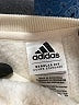 Adidas 100% Polyester Ivory Sweatshirt Size L (youth) - photo 3