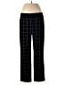 Calvin Klein Plaid Black Casual Pants Size 8 - photo 1