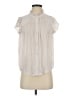 Rachel Zoe 100% Polyester Ivory Short Sleeve Blouse Size XS - photo 1