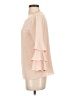 Calvin Klein 100% Polyester Pink 3/4 Sleeve Blouse Size P (petite) - photo 5