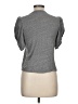 A.L.C. Gray Short Sleeve Top Size L - photo 2