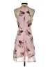 19 Cooper 100% Polyester Floral Pink Cocktail Dress Size S - photo 2