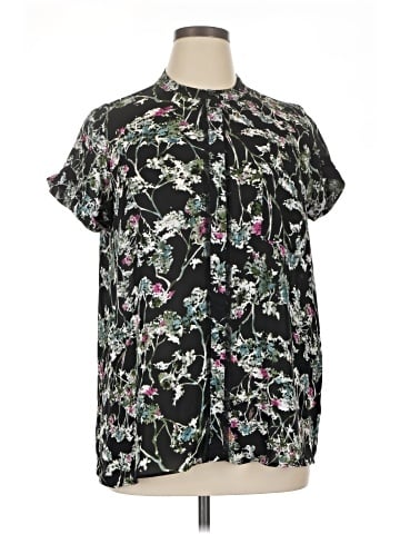 Simply Vera Vera Wang Short Sleeve Blouse (view 1)