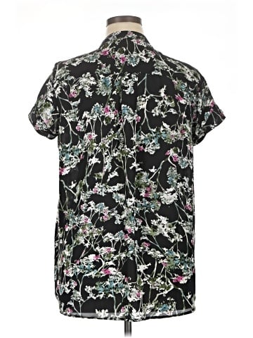 Simply Vera Vera Wang Short Sleeve Blouse (view 2)