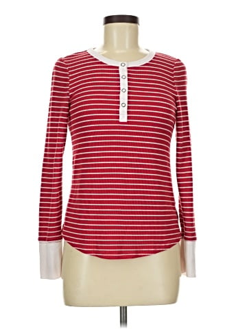 American Eagle Outfitters Long Sleeve Henley (view 1)