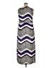 Magic Chevron-herringbone Gray Casual Dress Size 2X - photo 2