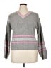 Design History Stripes Gray Pullover Sweater Size XL - photo 1