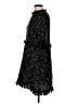 Zara Tweed Black Cocktail Dress Size S - photo 5