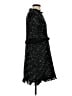 Zara Tweed Black Cocktail Dress Size S - photo 4