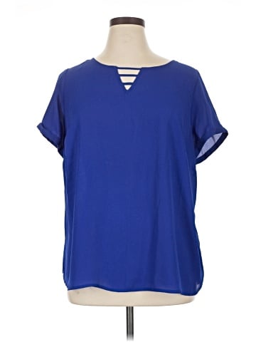Apt. 9 Short Sleeve Blouse (view 1)
