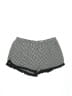 Forever 21 100% Cotton Houndstooth Black Shorts Size L - photo 1