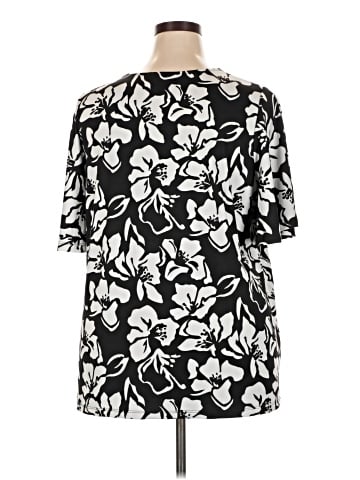 Roaman's Short Sleeve Blouse (view 2)