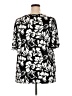 Roaman's Black Short Sleeve Blouse Size 18 - 20 - photo 2