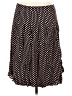 Talbots 100% Rayon Polka Dots Black Casual Skirt Size 10 Petite - photo 2