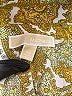 MICHAEL Michael Kors Paisley Yellow Sleeveless Button-Down Shirt Size 4X - photo 7